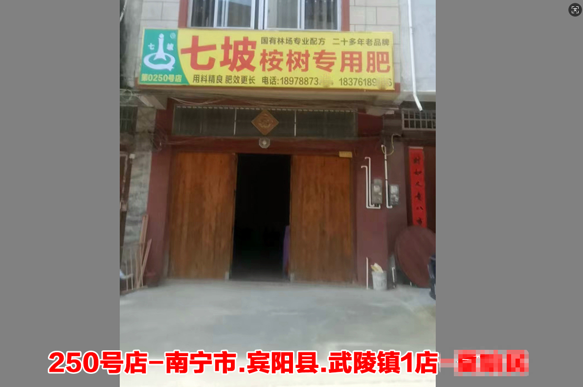 第0250号店-南宁市.宾阳县.武陵镇1店